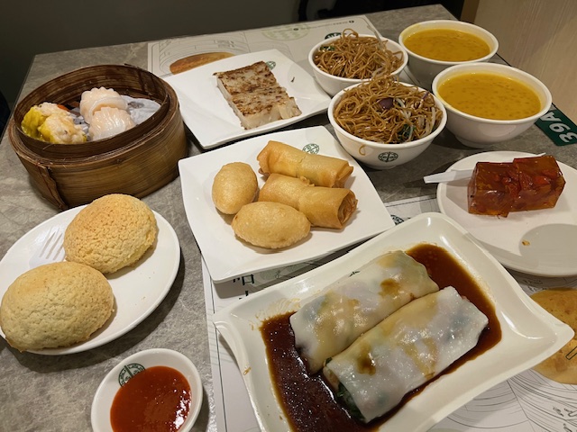 添好運中環店にて昼食